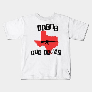 Texas for TRUMP Kids T-Shirt